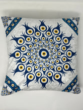 Load image into Gallery viewer, Evil eye cushion cover