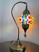 Load image into Gallery viewer, Mosaic large globe table lamp