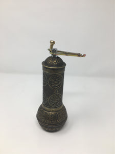 Large Brass Vintage Pepper Mill